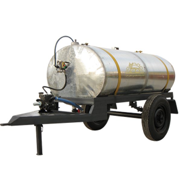2000 liter wheeled tanker with sprayer pump