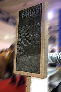 Transparent concrete