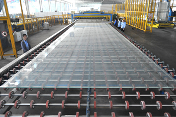 15mm-19mm ultra clear flat or curved tempered jumbo glass