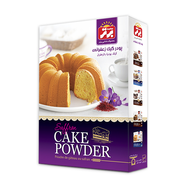 پودر کیک زعفرانی ۴۵۰ گرم