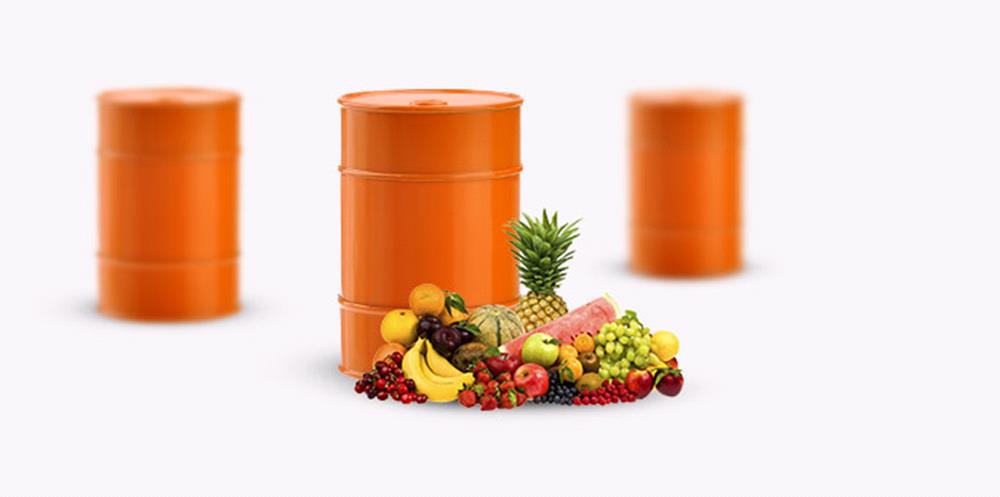 کنسانتره میوجات بشکه ای