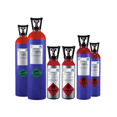 Gas chromatography calibration gas