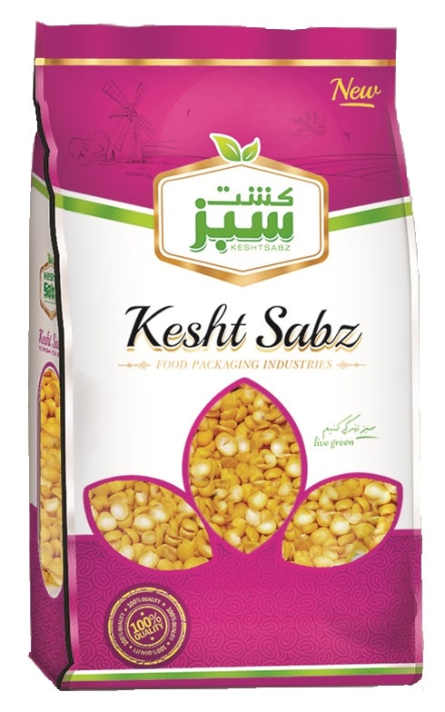 لپه 900 گرم سلوفان ایستاده