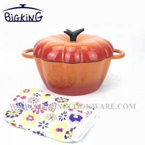 5L CAST IRON PUMPKIN CASSEROLE