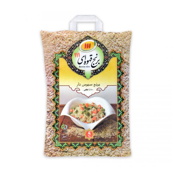 برنج قهوه ای ایرانی (۵کیلویی)