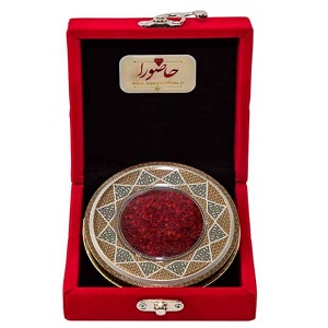 جعبه هدیه مخمل خاتم یک مثقال