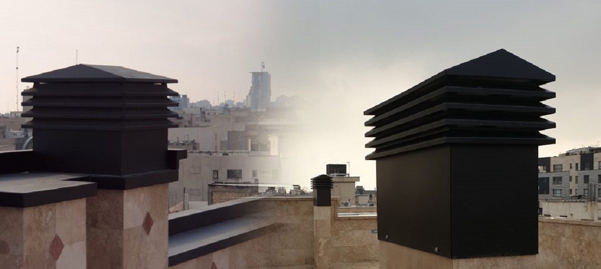 Wing cap and roof ventilation louver