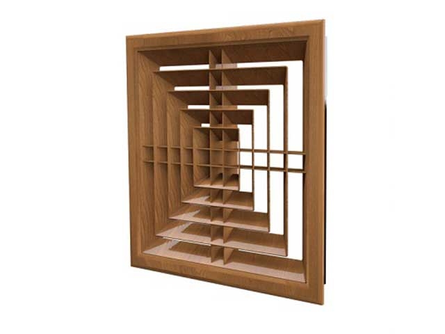Wooden ceiling hatch