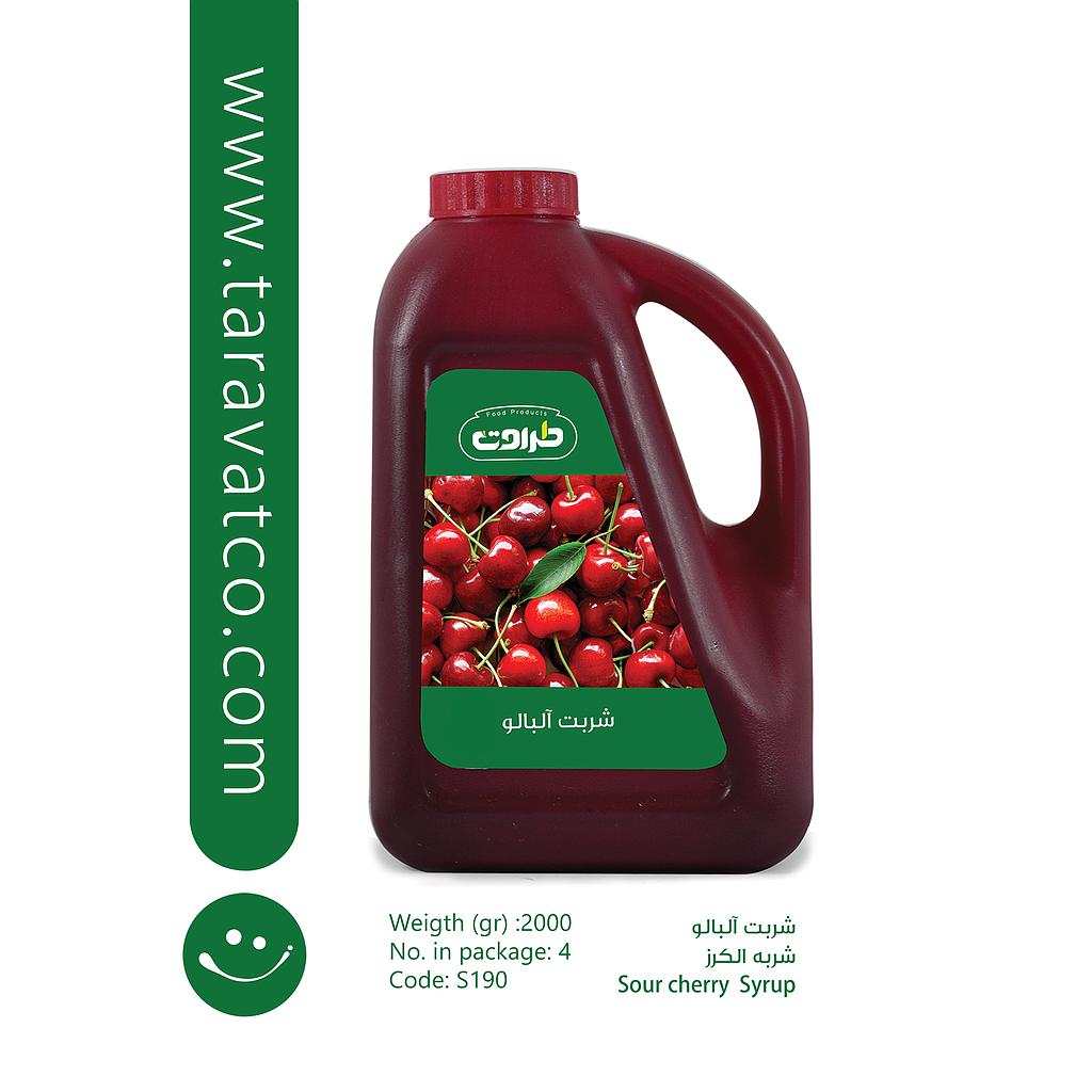 شربت آلبالو 1850 گرم طراوت