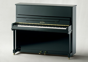 Pfeiffer Pianos Model 124 Ebony Finish