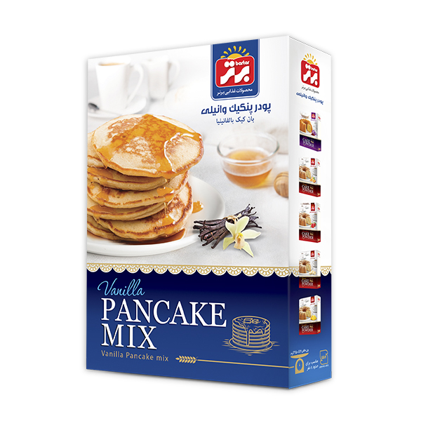 پودر پنکیک وانیلی ۲۵۰ گرم