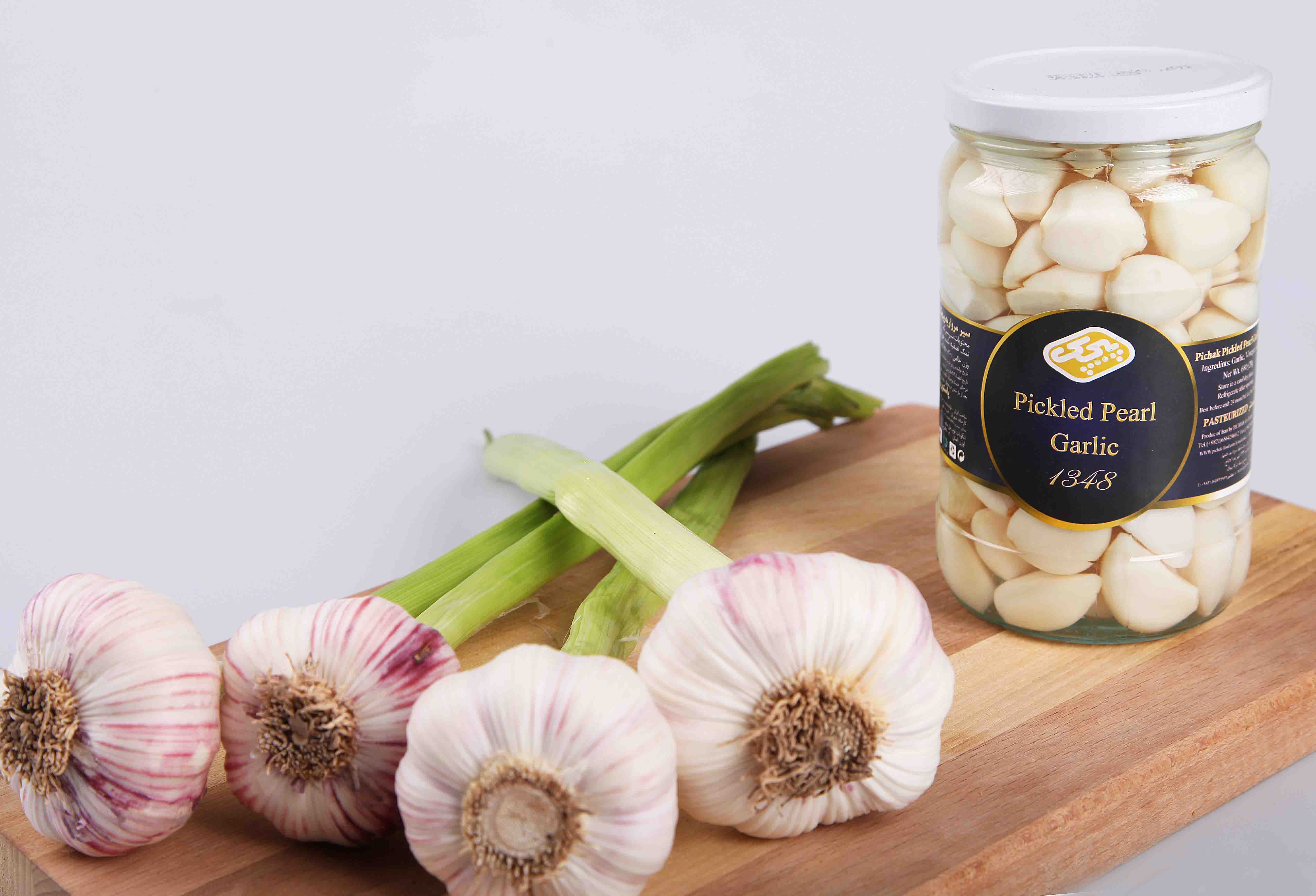 ترشی سیر حبه