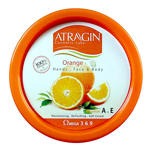 Bowl moisturizing cream with aromatic orange extract 180 ml