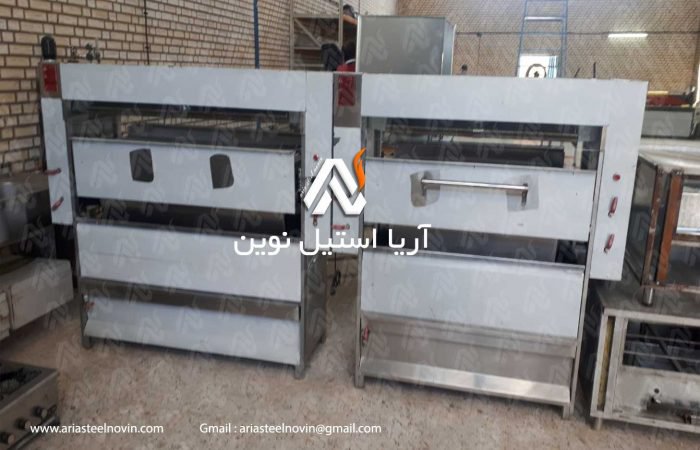 کباب پز تابشی سالاماندر