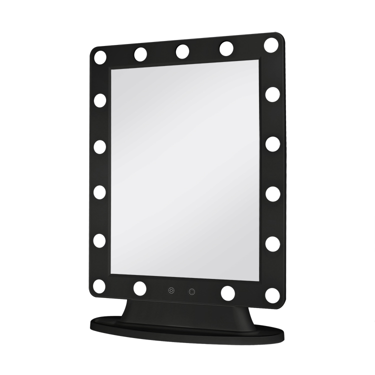Tabletop Illuminated hollywood led Lighted makeup mirror
