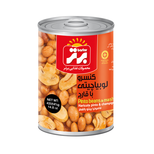 لوبیاچیتی باقارچ ۴۲۰ گرم