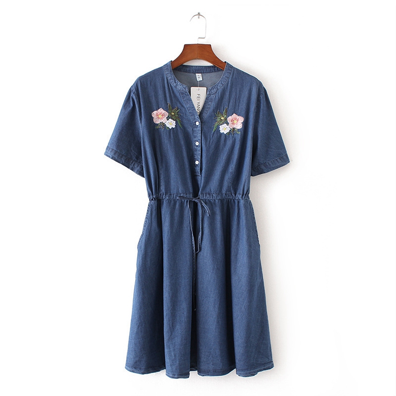 لباس بوقلمون جین عبای مسلمان با گلدوزی