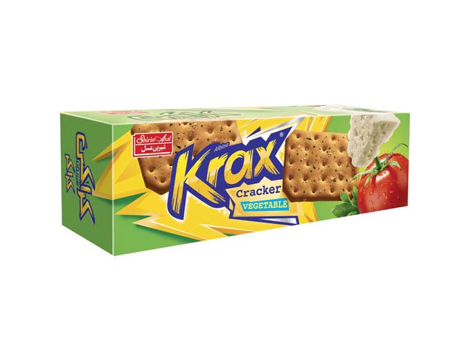 کراکر کراکس پنیری سبزیجات