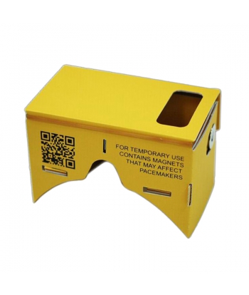 عینک سه بعدی هدست واقعیت مجازی مقوایی VR 1.0