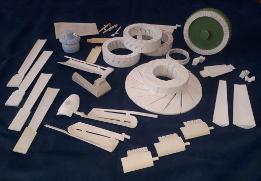 Types of ceramic muscles