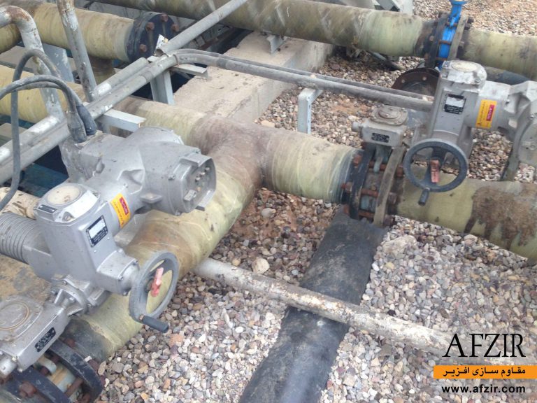 تقویت لوله فولادی نفت و گاز