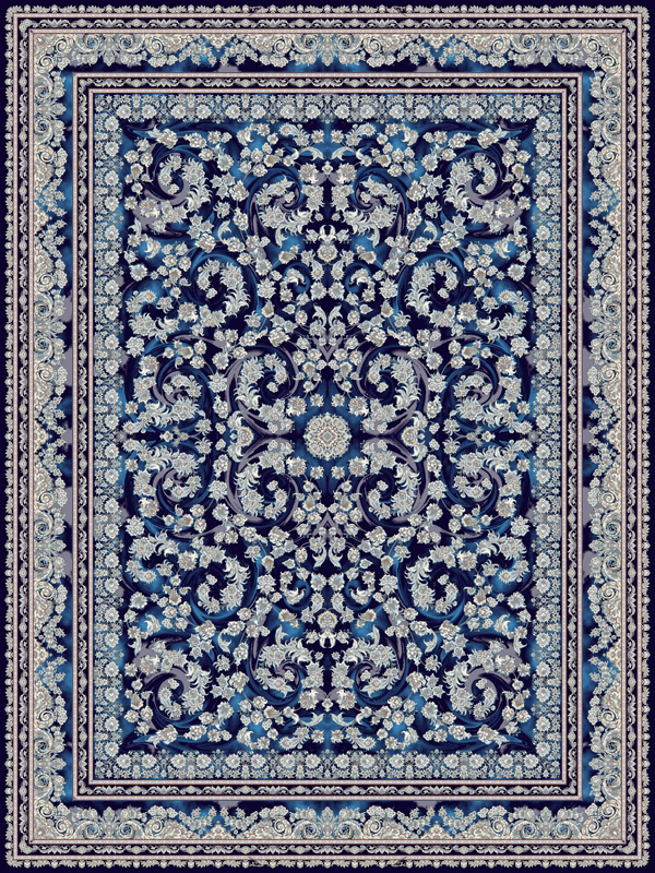 فرش 1200 شانه طرح جزمین