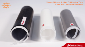 IP67 Silicone Rubber Cold Shrink Tubing for Cable and Connector Insulation
