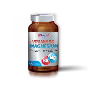 قرص روکش دار منیزیم + ب6 رزاویت