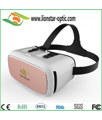 VR LIONSTAR Newest Generation Virtual Reality 3D Glasses Plastic VR Headset