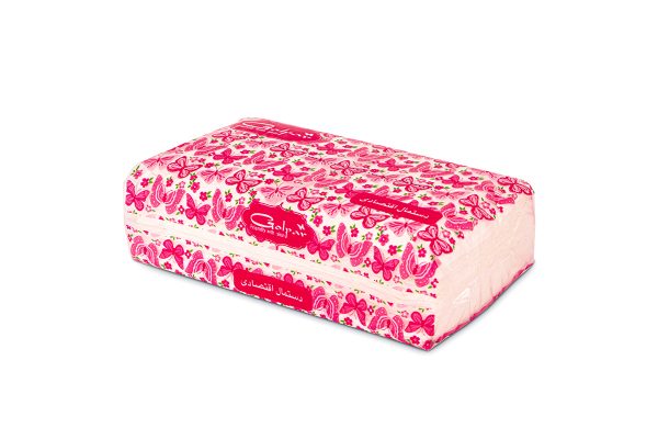 دستمال ۱۰۰ برگ دولایه اقتصادی