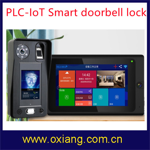 OX-PLC6 1080P PLC-IoT Smart doorbell lock