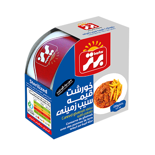 خورش قیمه سیب زمینی ۲۵۰ گرم