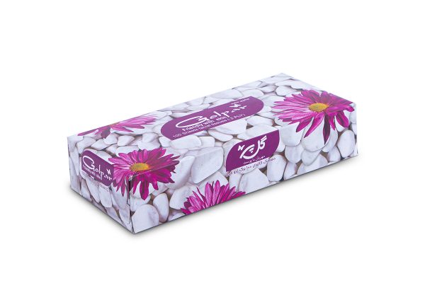 دستمال ۱۰۰ برگ دولایه فانتزی گلفام