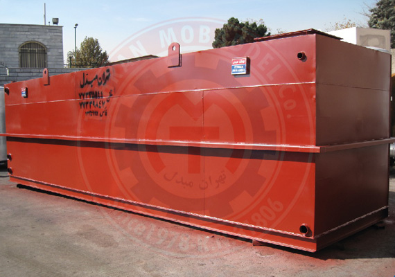 Cubic tanks for water storage and firefighting in high capacities