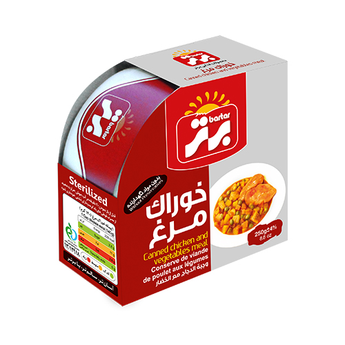 خوراک مرغ ۲۵۰ گرم