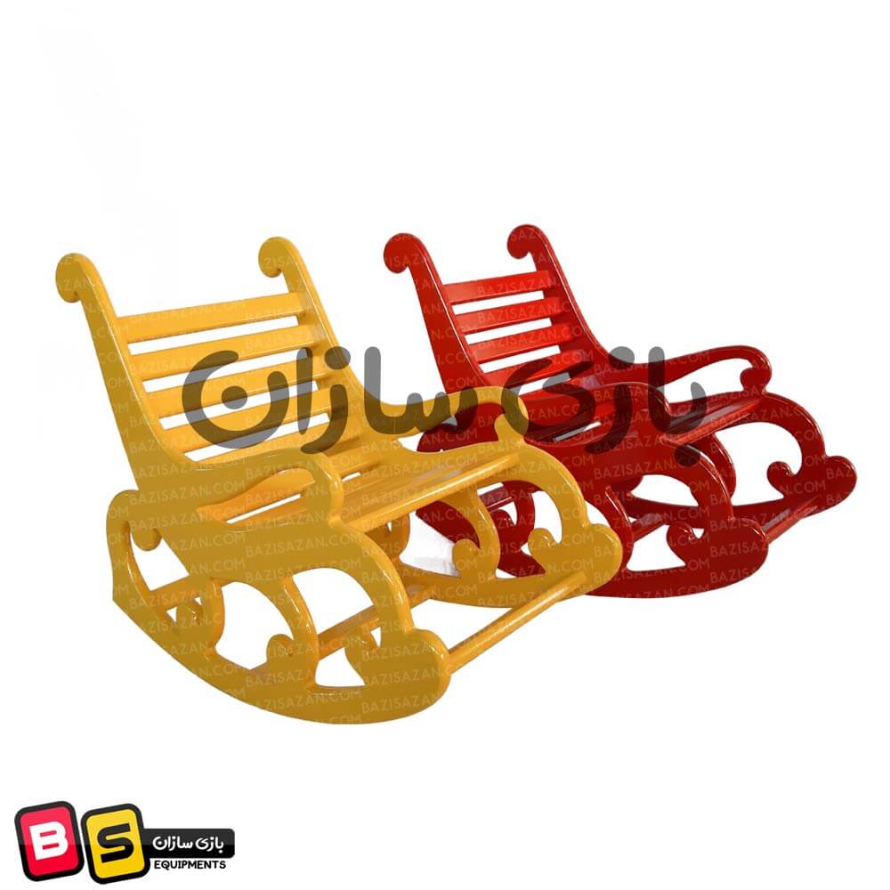 صندلی گهواره ای کودک چوبی