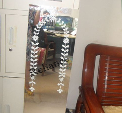 Aluminium and Silver Mirror