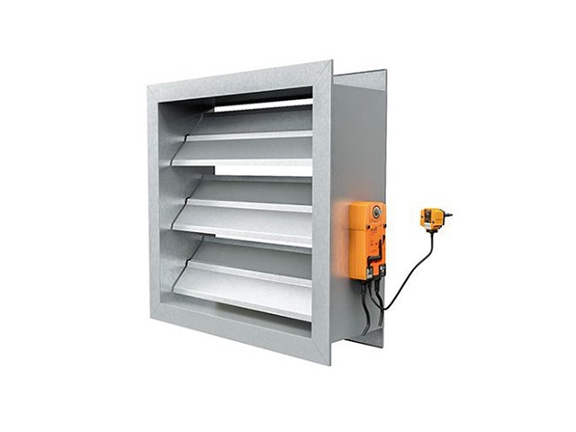 دمپر ضد آتش موتوری