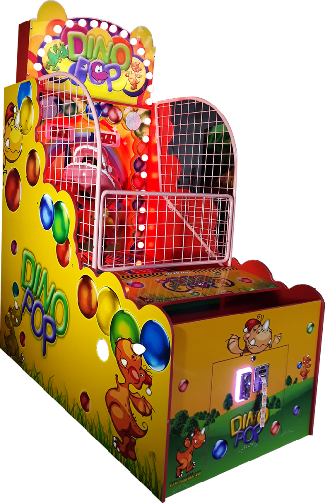 Dino Pop amusement park machine