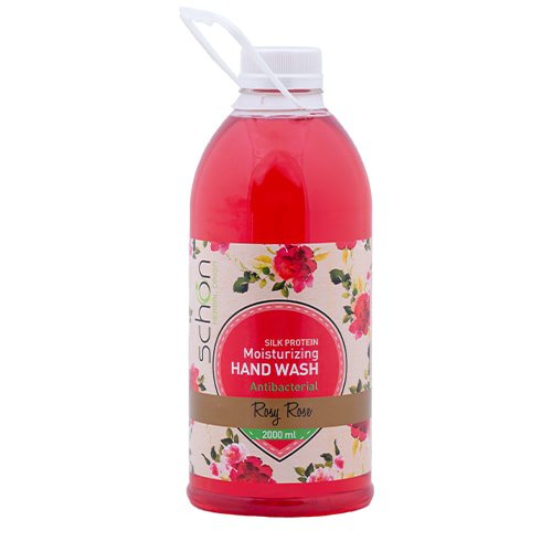 مایع دستشویی آنتی باکتریال شفاف Rosy Rose 2 لیتری شون