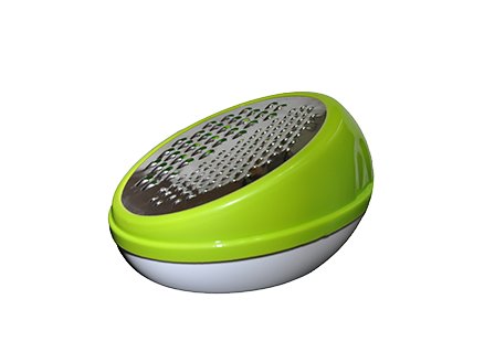 Grater with container