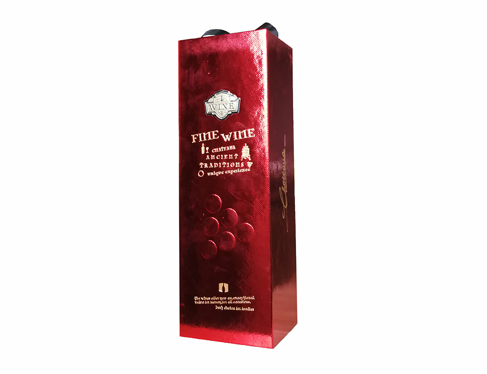 Foldable wine box