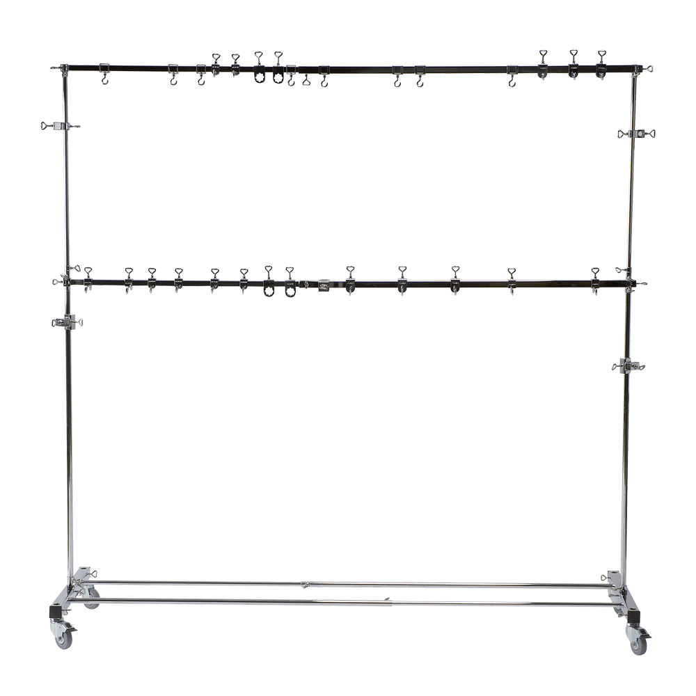 ESTATE STAND, WIDTH/HEIGHT CONTINUOUSLY ADJUSTABLE