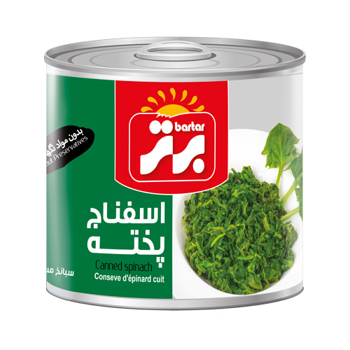 اسفناج پخته شده ۴۸۰ گرم