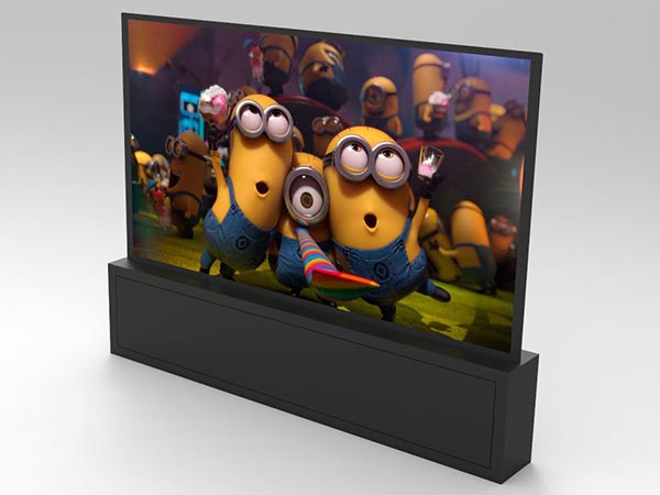 صفحه نمایش OLED شفاف 55 اینچی با لمس خازنی