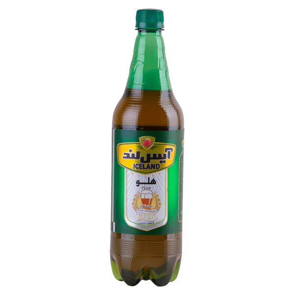 Sparkling beer with peach flavor