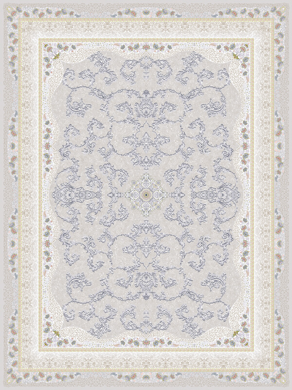 فرش 1200 شانه طرح افشان آیلی