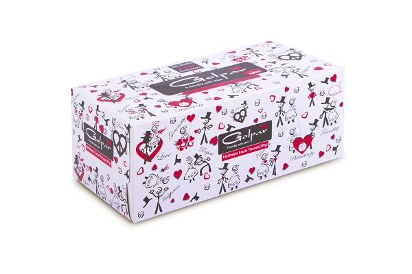 دستمال ۱۰۰ برگ سه لایه آناهیتا