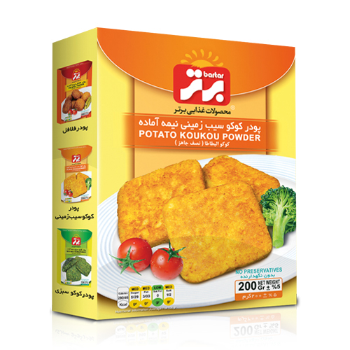 پودر کوکو سیب زمینی ۲۰۰ گرم