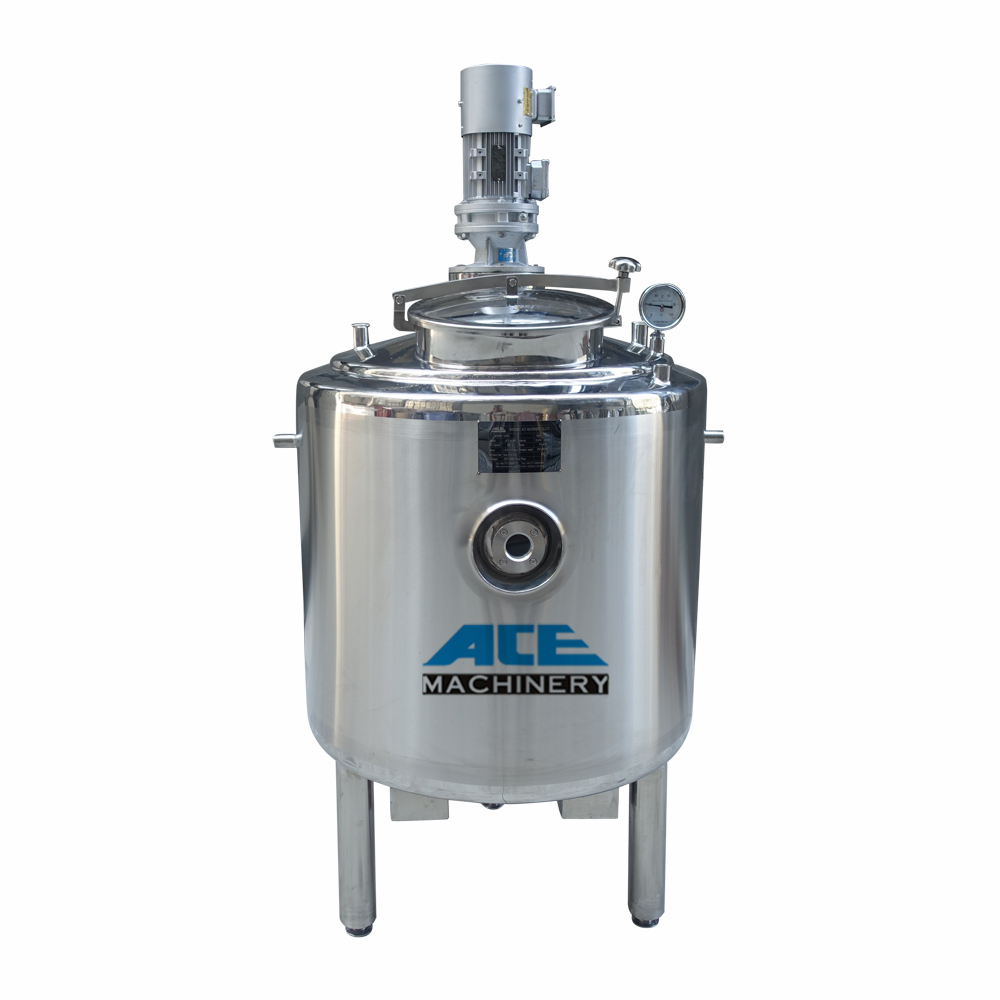 Stainless steel blending mixer tank